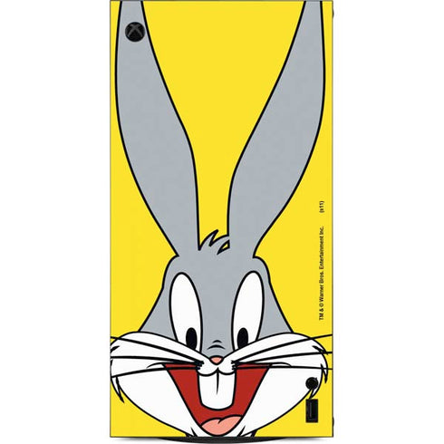 Looney Tunes Bugs Bunny Zoomed In XBox Series X Digital Edition Console Skin